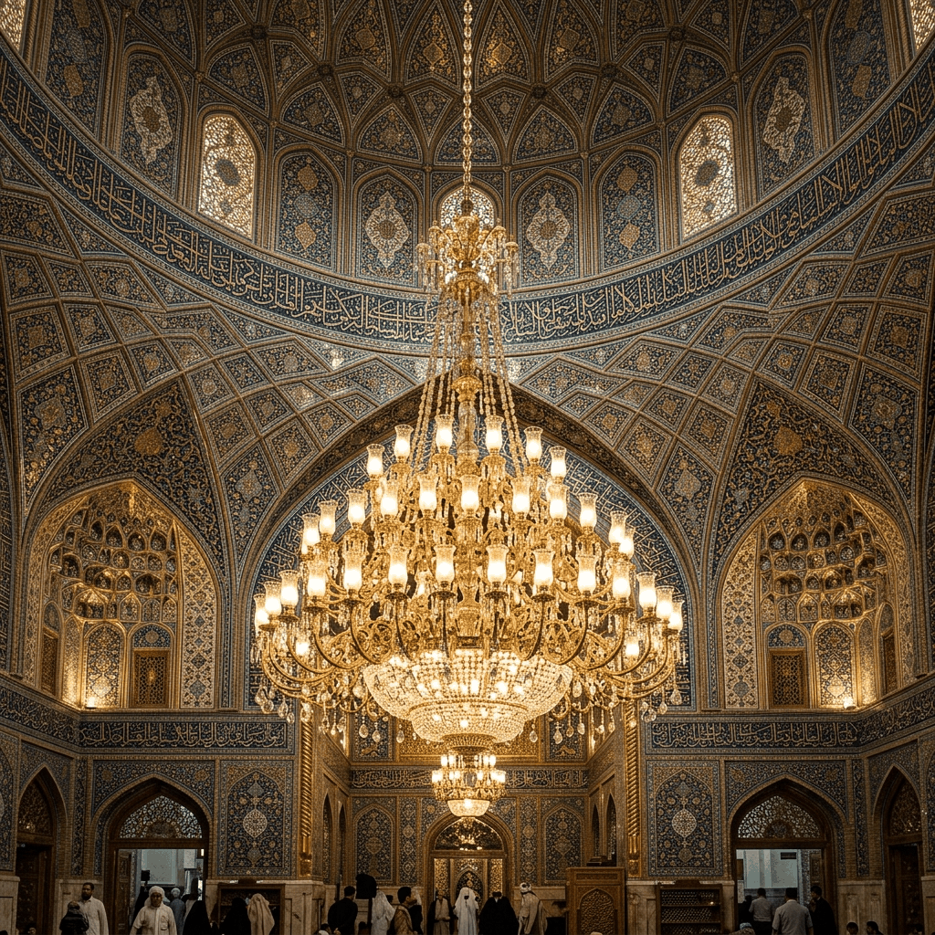 الثريات النحاسية الكبرى
